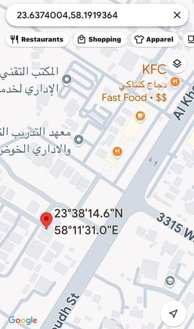 ارض سكنية  للبيع في المصنعة، الباطنة - أرض سكنية للبيع في المسنع، الباطنة