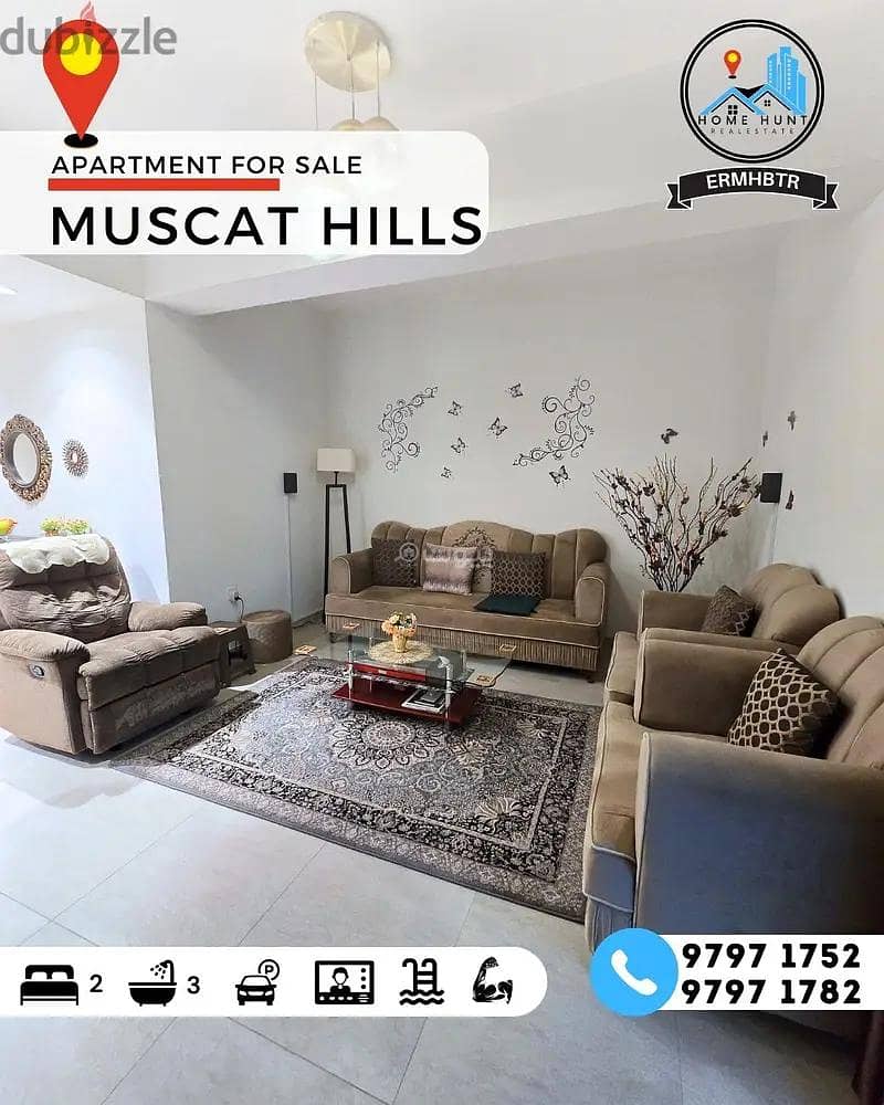 2 Bedrooms Apartment For Sale in Muscat Hills, Muscat 2 Bedrooms Apartment For Sale in Muscat Hills, Muscat