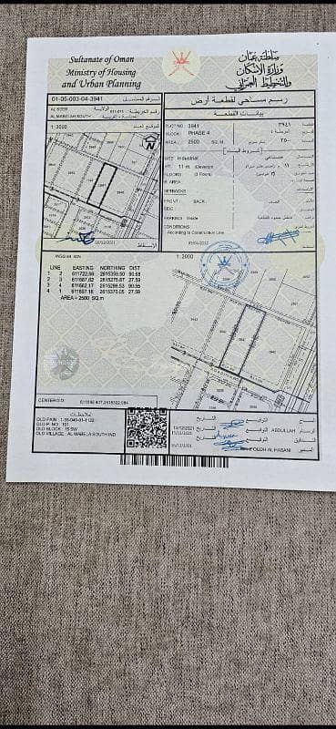 Residential Land for Sale in Al Maabilah, Muscat - Residential Land For Sale in Al Maabilah, Muscat