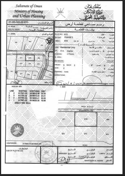 ارض سكنية  للبيع في السيب، مسقط - أرض سكنية للبيع في السيب، مسقط