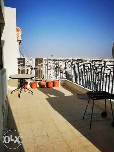 فلیٹ 1 غرفة نوم للايجار في السيب، مسقط - شقة مفروشة بغرفة نوم واحدة للإيجار في السيب، مسقط