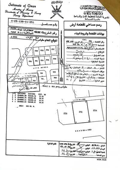 Residential Land for Sale in Nizwa, Al Dakhiliya - Residential Land For Sale in Nizwa, Al Dakhiliya