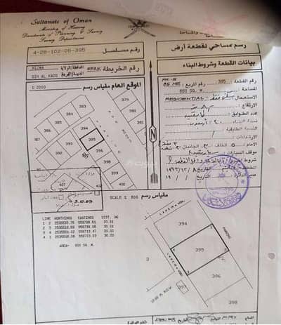 Residential Land for Sale in Nizwa, Al Dakhiliya - Residential Land For Sale in Nizwa, Al Dakhiliya