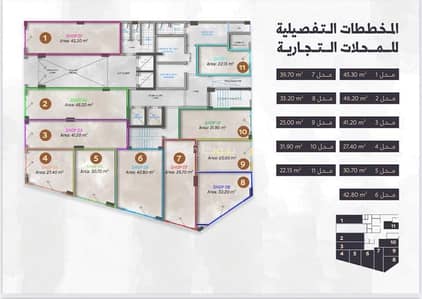 عقارات تجارية اخرى  للبيع في المعبيلة، مسقط - مساحة تجارية 33 متر مربع للبيع في المعابيل، مسقط