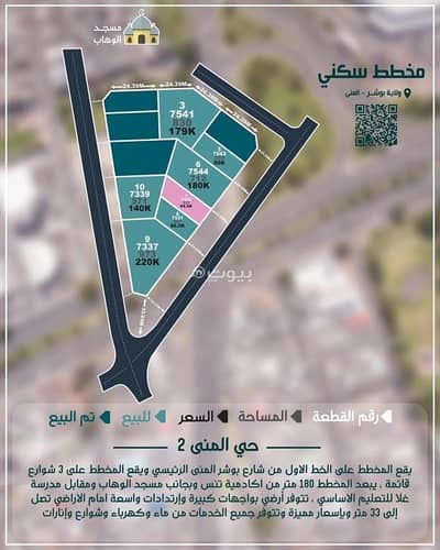 ارض سكنية  للبيع في بوشر، مسقط - أرض سكنية للبيع في البوشير، مسقط