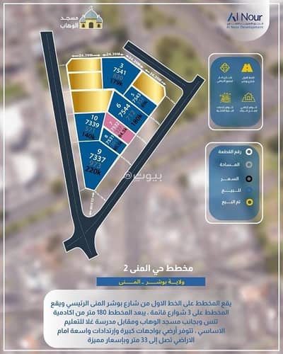 ارض سكنية  للبيع في بوشر، مسقط - أرض سكنية للبيع في بوشر، مسقط