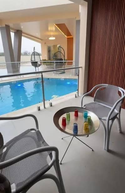 شاليه 5 غرف نوم للايجار في صلالة، ظفار - شاليه مكون من 5 غرف نوم للإيجار في صلالة، ظفار