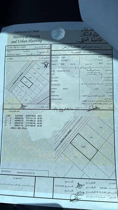 ارض سكنية  للبيع في لوى، الباطنة - أرض سكنية للبيع في ليوا، الباطنة