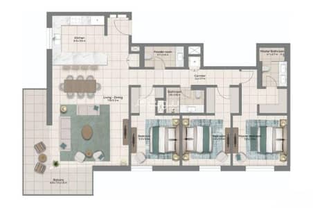 3 Bedroom Apartment for Sale in The Wave (Almouj), Muscat - 3 Bedroom Apartment For Sale in The Wave (Almouj), Muscat