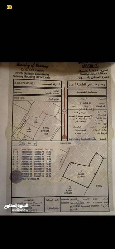 ارض سكنية للبيع في السويق، الباطنة - أرض سكنية للبيع في السويق، الباطنة ارض سكنية للبيع في السويق، الباطنة - أرض سكنية للبيع في السويق، الباطنة