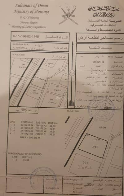 ارض سكنية  للبيع في جعلان بني بو علي، الشرقية - أرض سكنية للبيع في جعلان بني بوعلي، الشرقية