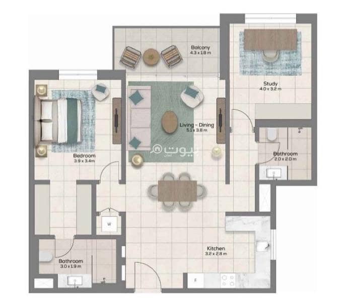 3