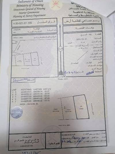 Residential Land for Sale in Nizwa, Al Dakhiliya - Residential Land For Sale in Nizwa, Al Dakhiliya