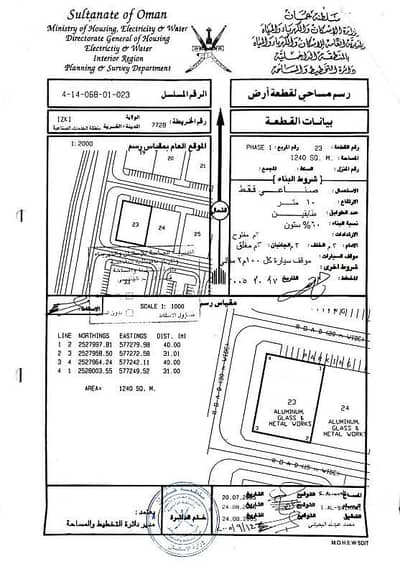 ارض سكنية  للبيع في ازكي، الداخلية - أرض سكنية للبيع في إزكي، الداخلية