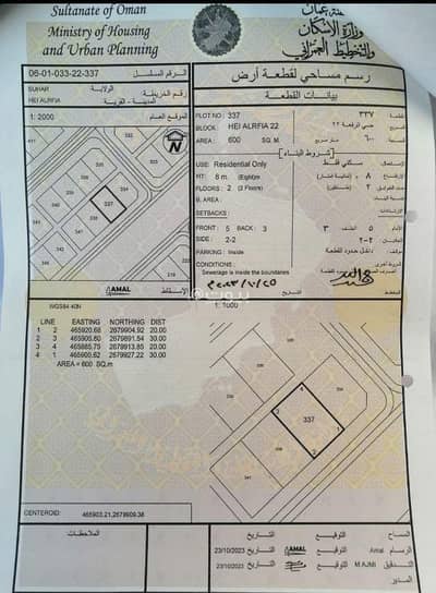 Residential Land for Sale in Sohar, Al Batinah - Residential Land For Sale in Sohar, Al Batinah