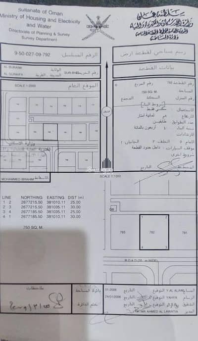 Residential Land for Sale in Al Buraimi, Al Buraimi - Residential Land For Sale in Al Buraimi