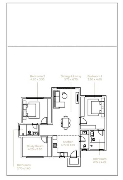 فیلا 2 غرفة نوم للبيع في صلالة، ظفار - فيلا مكونة من 2 غرفة نوم للبيع في صلالة، ظفار