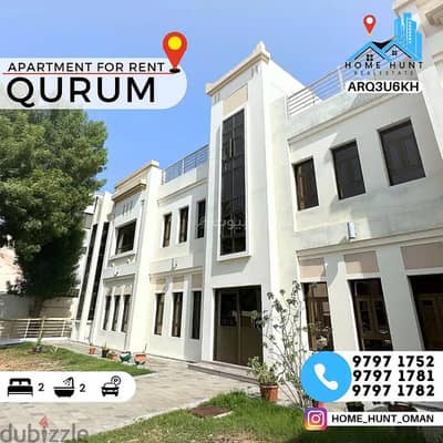 2 Bedroom Flat for Rent in Qurum, Muscat - 2 Bedroom Apartment For Rent in Qurum, Muscat