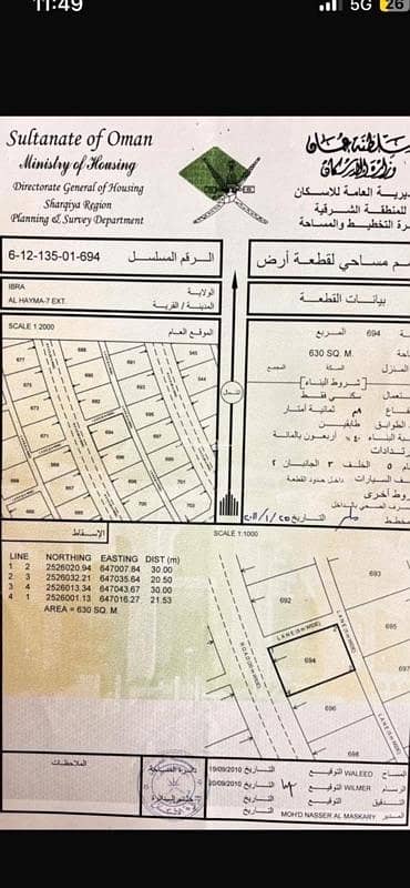 Residential Land for Sale in Ibra, Al Sharqiya - Residential Land For Sale in Ibra, Al Sharqiya