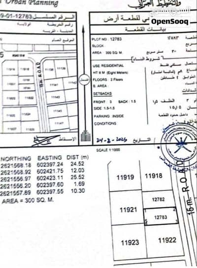 ارض سكنية  للبيع في بركاء، الباطنة - أرض سكنية للبيع في بركة، الباطنة