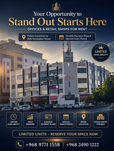 Other Commercial for Rent in Azaiba, Muscat - 600 SQM Other Commercial For Rent in Azaiba, Muscat