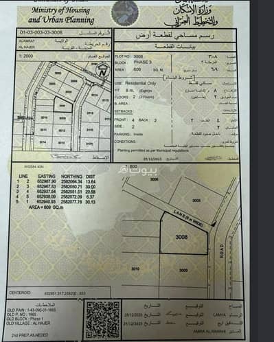 Residential Land for Sale in Al Amarat, Muscat - Residential Land For Sale in Al Amarat, Muscat