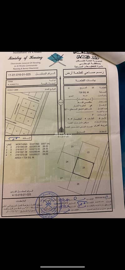 ارض سكنية  للبيع في صلالة، ظفار - أرض سكنية للبيع في صلالة، ظفار