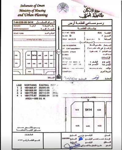 ارض سكنية  للبيع في صلالة، ظفار - أرض سكنية للبيع في صلالة، ظفار