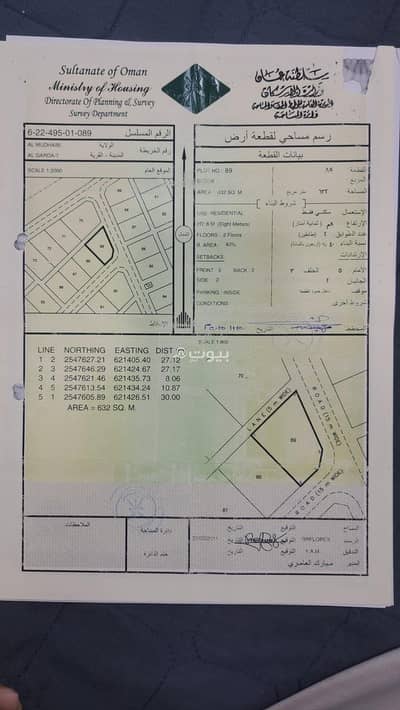 ارض سكنية  للبيع في إبراء، الشرقية - أرض سكنية للبيع في إبراء، الشرقية