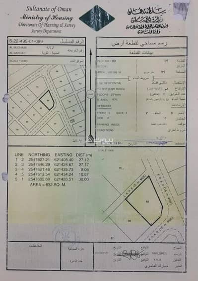 ارض سكنية  للبيع في المضيبي، الشرقية - أرض سكنية للبيع في المضيبي، الشرقية