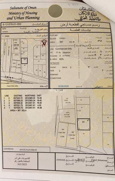 Residential Land for Sale in Ibra, Al Sharqiya - Residential Land For Sale in Ibra, Al Sharqiya