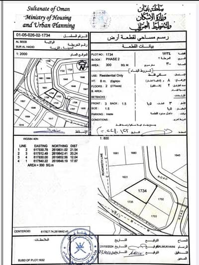ارض سكنية  للبيع في السيب، مسقط - أرض سكنية للبيع في السيب، مسقط