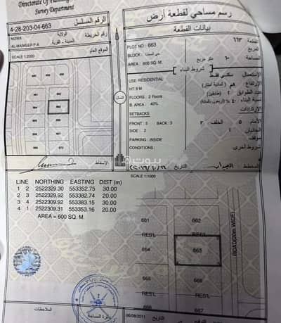 ارض سكنية  للبيع في نزوى، الداخلية - أرض سكنية للبيع في نزوى، الداخلية
