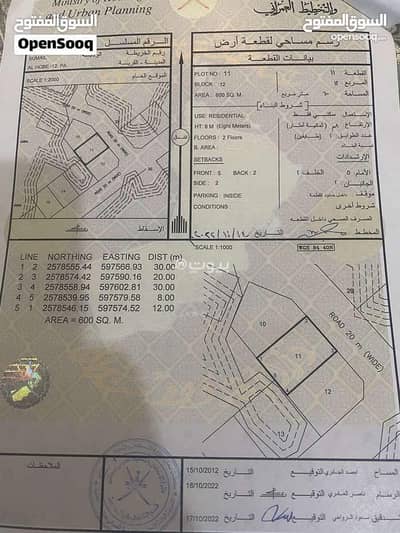 ارض سكنية  للبيع في سمائل، الداخلية - أرض سكنية للبيع في سمائل، الداخلية