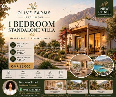 1 Bedroom Flat for Sale in Al Sifah, Muscat - 1 Bedroom Apartment For Sale in Al Sifah, Muscat