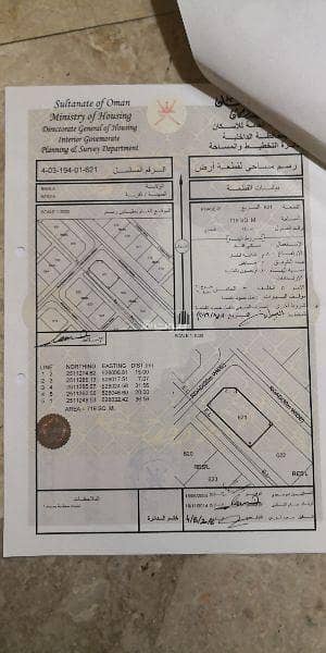 ارض سكنية  للبيع في بهلاء، الداخلية - أرض سكنية للبيع في بهلاء، الداخلية