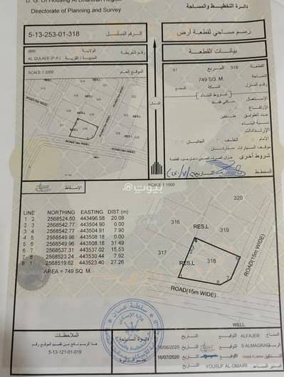 ارض سكنية  للبيع في عبري، الظاهرة - أرض سكنية للبيع في إبراء، الظاهرة