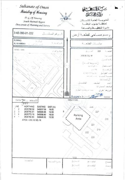 ارض سكنية  للبيع في السويق، الباطنة - أرض سكنية للبيع في السويق، الباطنة