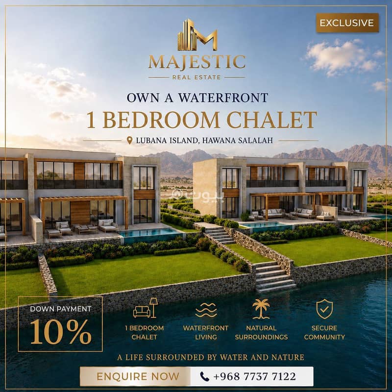 1 Bedroom Chalet For Sale in Salalah, Dhofar 1 Bedroom Chalet For Sale in Salalah, Dhofar