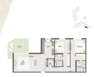 2 Bedroom Flat for Sale in The Wave (Almouj), Muscat - 2 Bedroom Apartment For Sale in The Wave (Almouj), Muscat