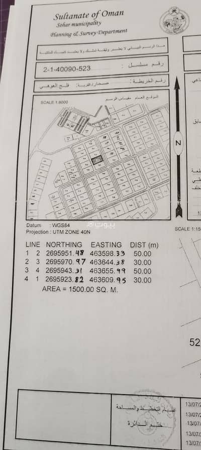 Residential Land for Rent in Sohar, Al Batinah - Residential Land For Rent in Sohar, Al Batinah