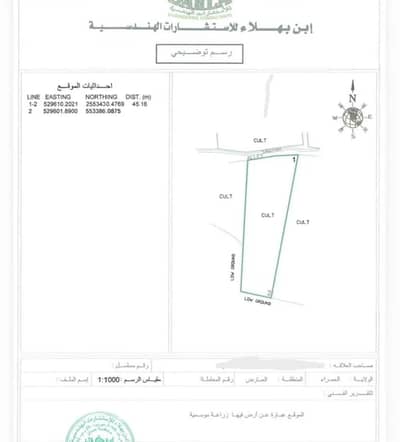 Residential Land for Sale in Hamra, Al Dakhiliya - Residential Land For Sale in Hamra, Al Dakhiliya