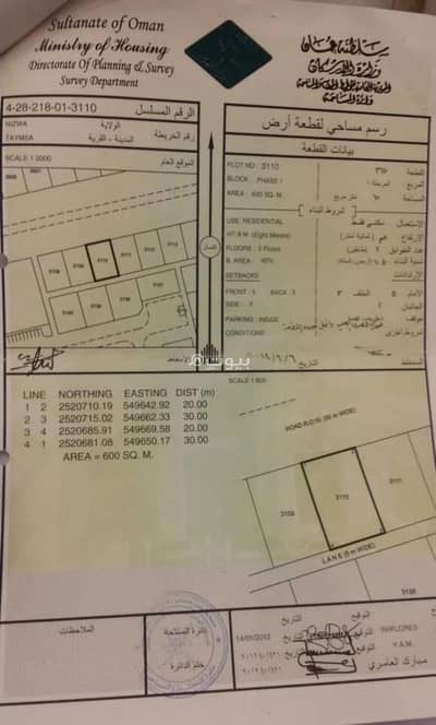 Residential Land for Sale in Nizwa, Al Dakhiliya - Residential Land For Sale in Nizwa, Al Dakhiliya Residential Land for Sale in Nizwa, Al Dakhiliya - Residential Land For Sale in Nizwa, Al Dakhiliya