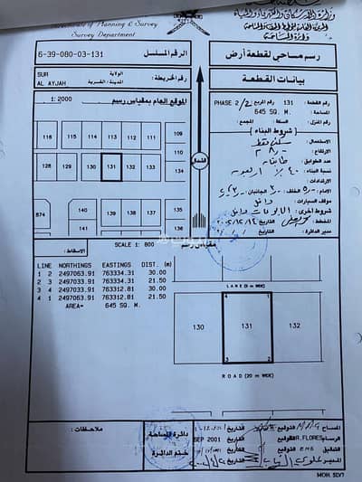 Residential Land for Sale in Sur, Al Sharqiya - Residential Land For Sale in Sur, Al Sharqiya Residential Land for Sale in Sur, Al Sharqiya - Residential Land For Sale in Sur, Al Sharqiya