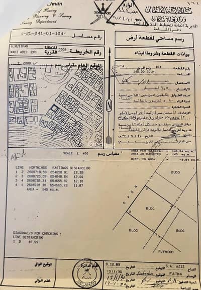 ارض سكنية  للبيع في روي، مسقط - أرض سكنية للبيع في روي، مسقط