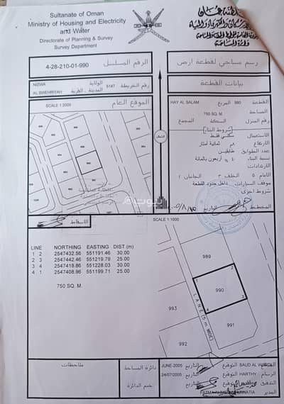 Residential Land for Sale in Nizwa, Al Dakhiliya - Residential Land For Sale in Nizwa, Al Dakhiliya