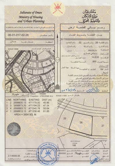 Residential Land for Sale in Sohar, Al Batinah - Residential Land For Sale in Sohar, Al Batinah