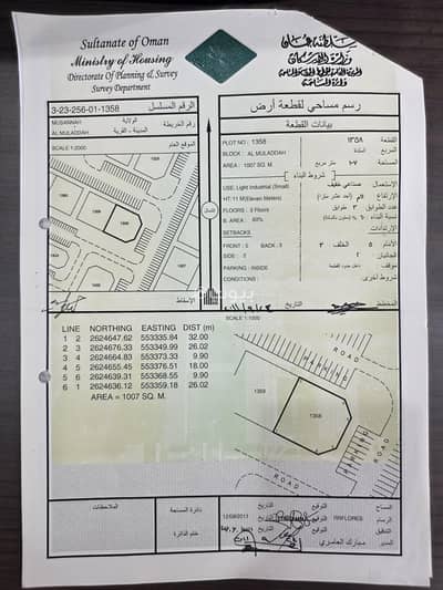 Residential Land for Sale in Al Masn'a, Al Batinah - Residential Land For Sale in Al Masn'a, Al Batinah