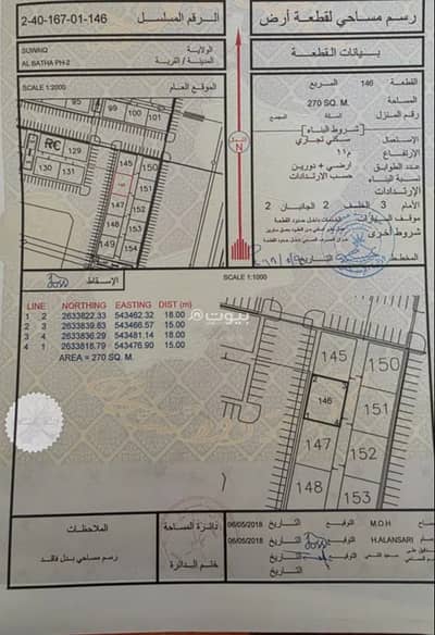 ارض سكنية  للبيع في السويق، الباطنة - أرض سكنية للبيع في السويق، الباطنة