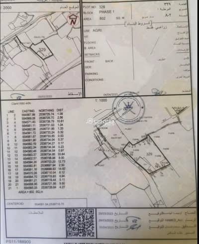 Residential Land for Sale in Nizwa, Al Dakhiliya - Residential Land For Sale in Nizwa, Al Dakhiliya